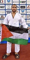 Bild: Der Leipziger Judoka vertritt Palästina am 6. August in Rio. Foto: privat