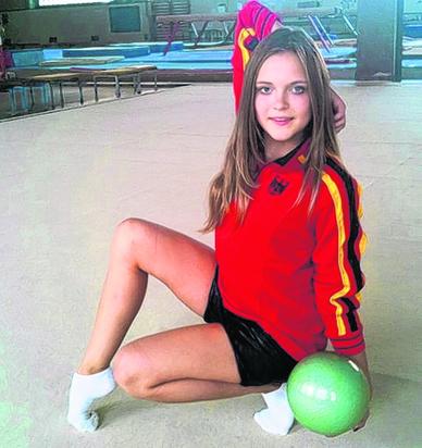 Hübsch in Pose gesetzt: Auswahl-Gymnastin Vivien Niklas. 